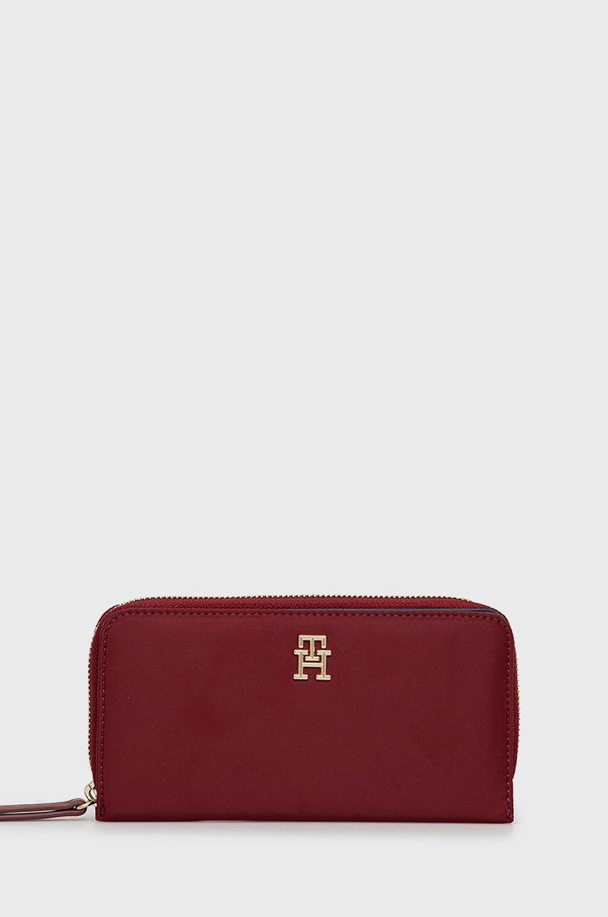 

Портмоне Tommy Hilfiger дамски в бордо