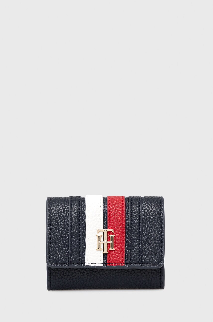 

Портфейл Tommy Hilfiger дамски в тъмносиньо, Тъмносин