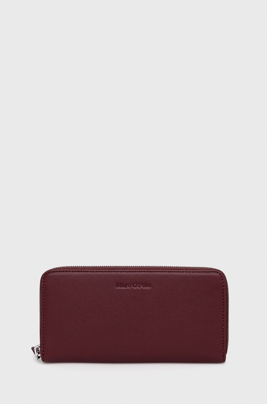 Marc o'polo portofel de piele femei, culoarea bordo