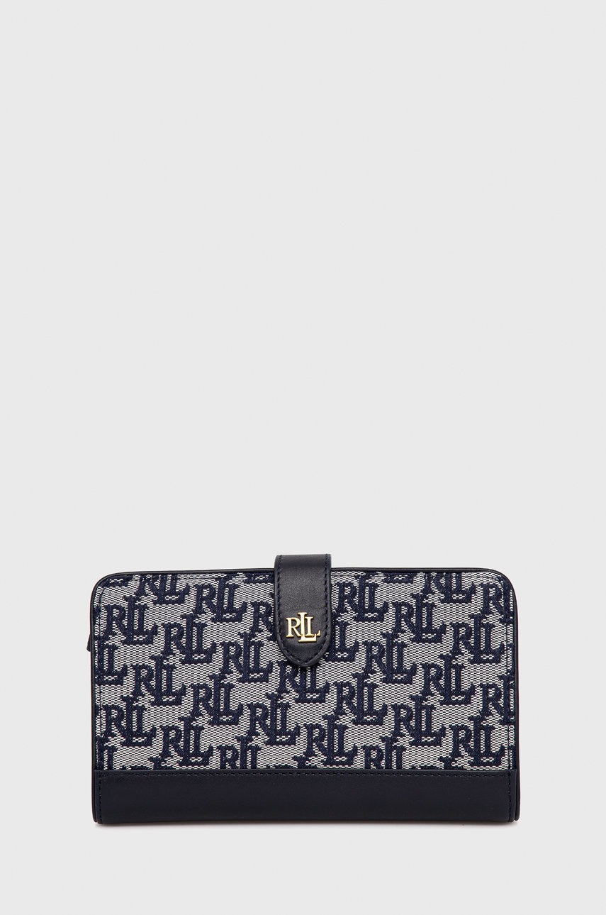 

Портмоне Lauren Ralph Lauren дамски в тъмносиньо, Тъмносин
