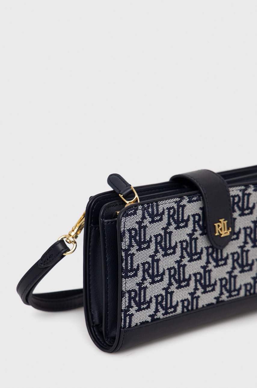 

Кошелек Lauren Ralph Lauren женский цвет синий