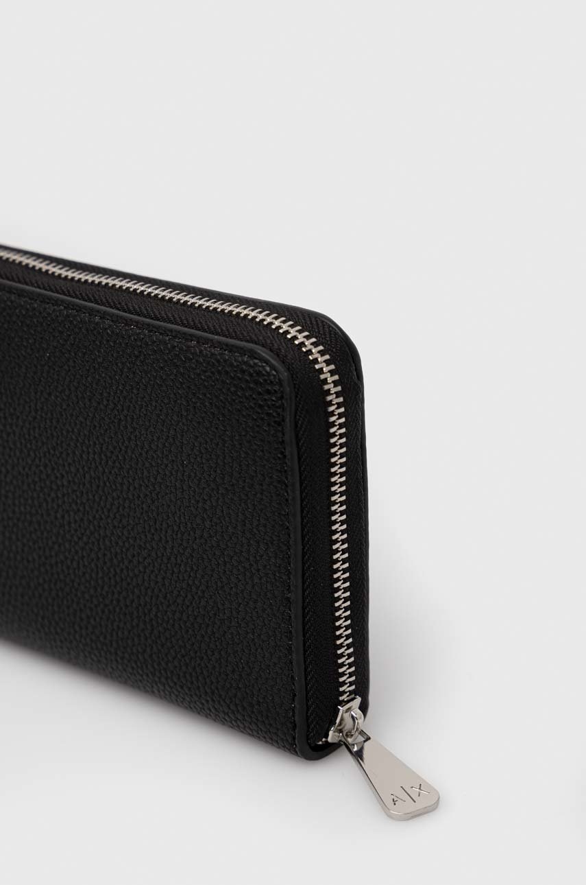 

Кошелек Armani Exchange женский цвет чёрный