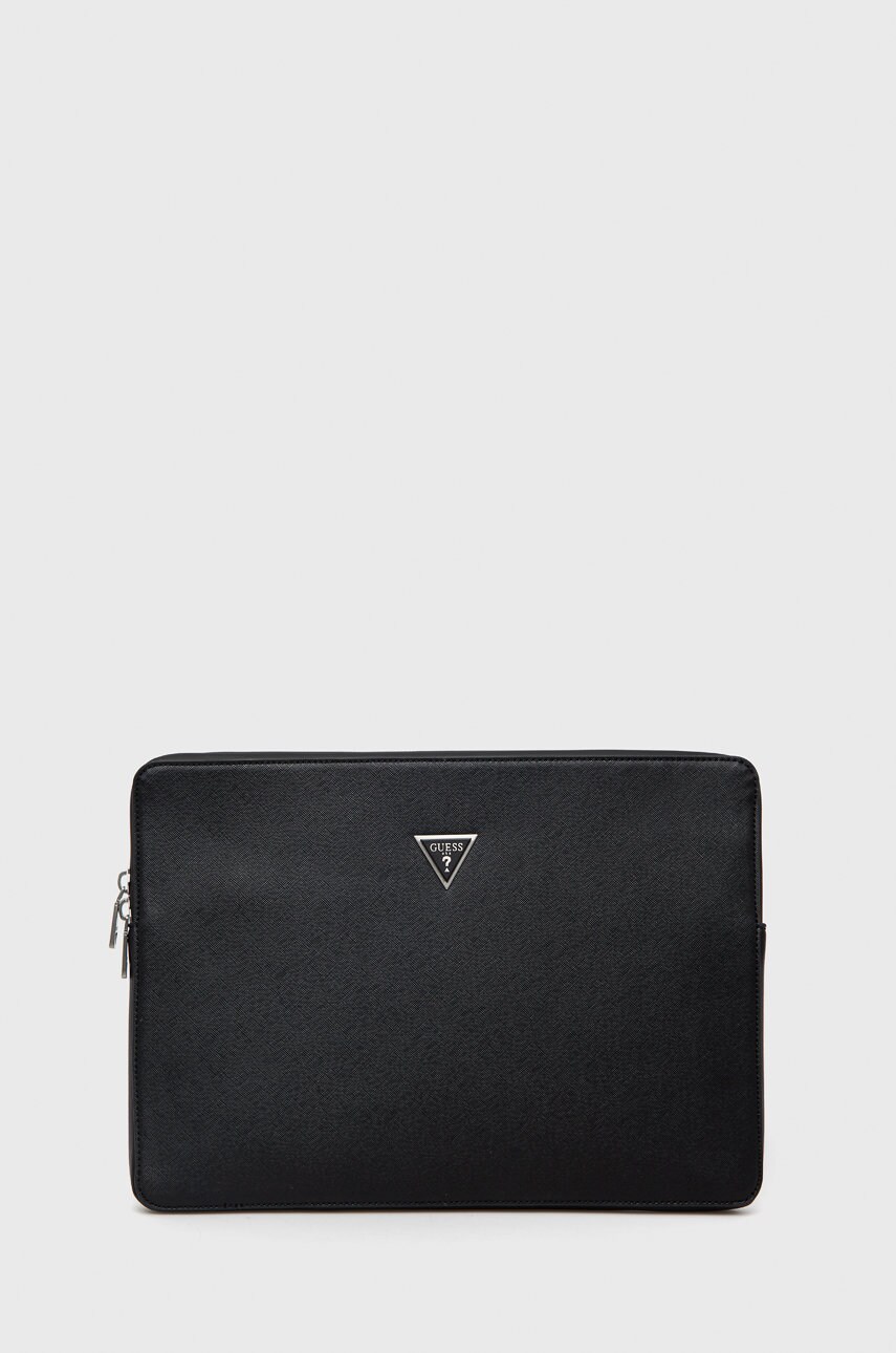 

Калъф за лаптоп Guess в черно, Черен