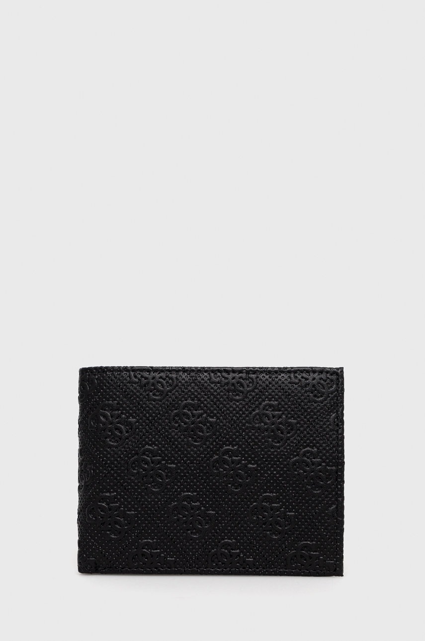 

Портфейл Guess мъжки в черно, Черен