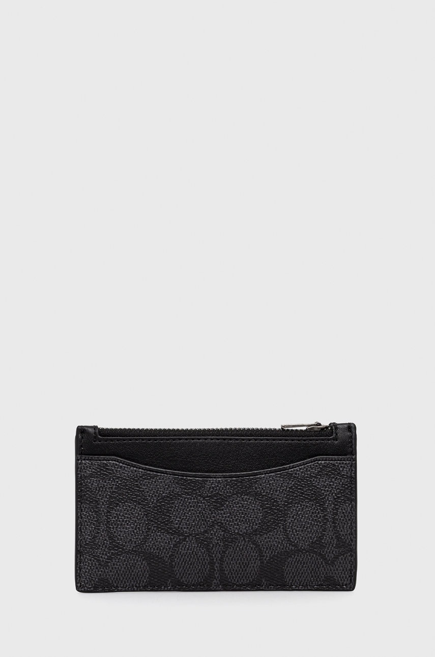 Coach carcasa cardului barbati, culoarea negru