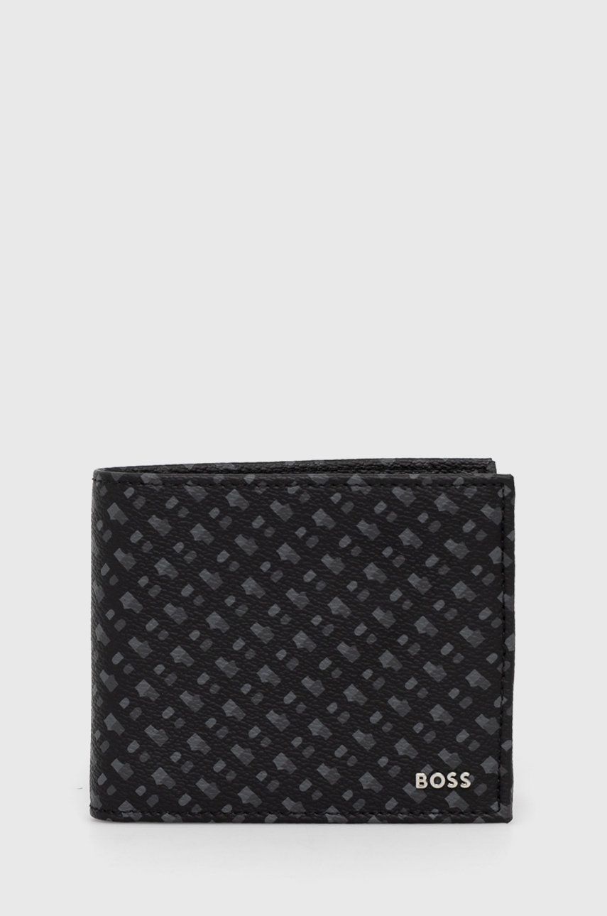 Peňaženka BOSS pánsky, čierna farba