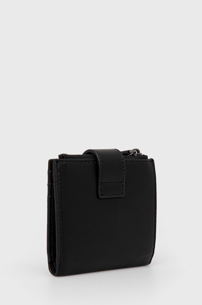 

Кожаный кошелек Trussardi мужской цвет чёрный