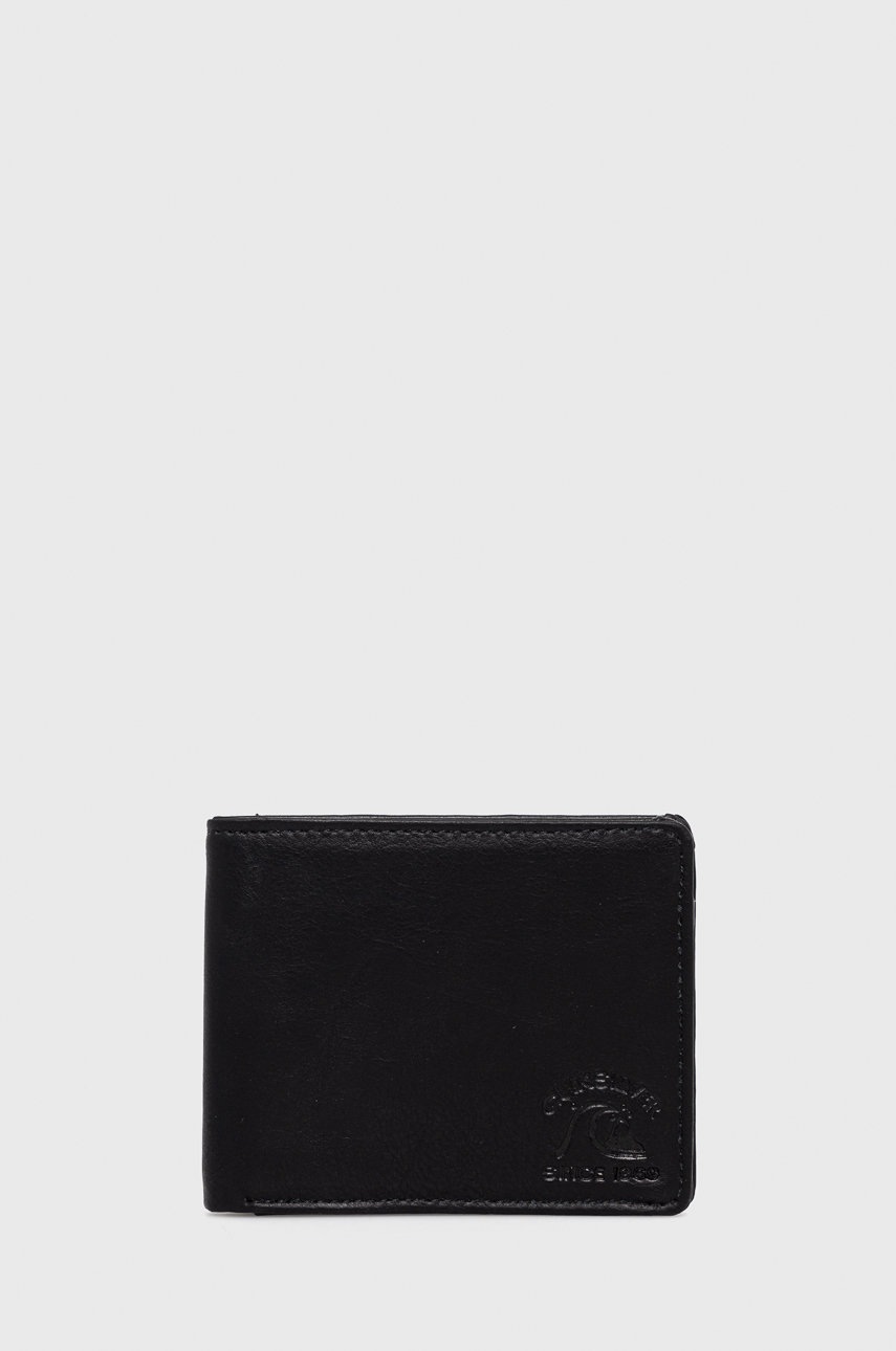 

Портфейл Quiksilver мъжки в черно, Черен