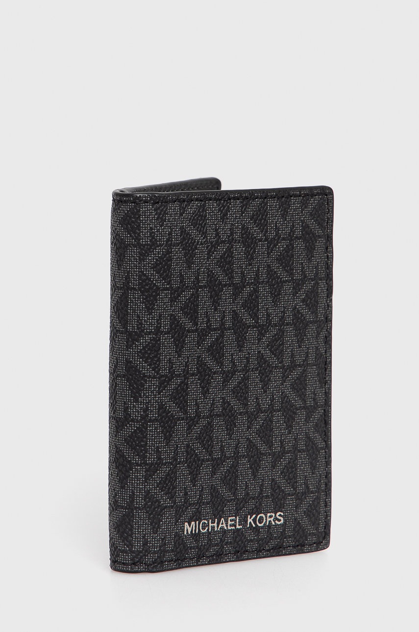 

Чохол на банківські карти Michael Kors чоловічий колір чорний