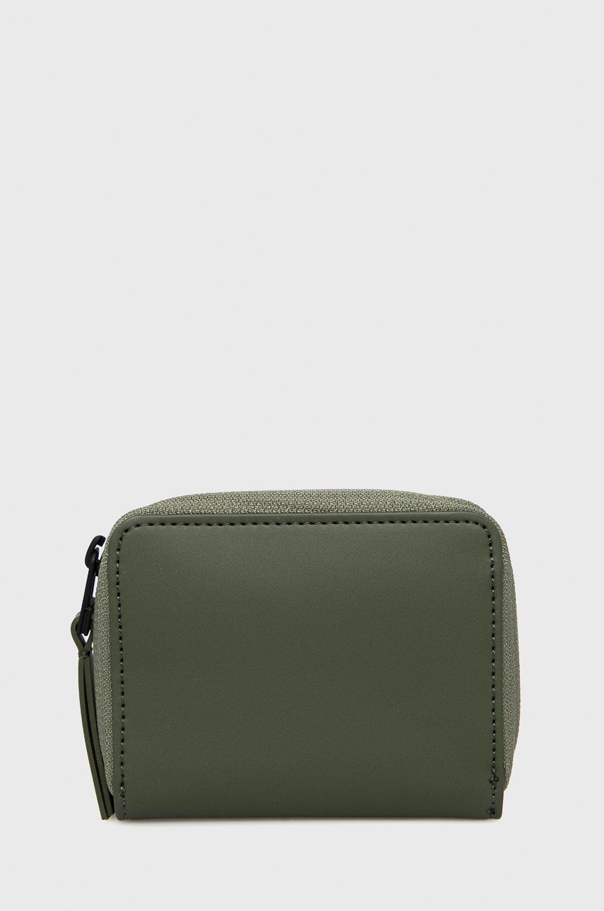 Rains portfel 16870 Wallet Mini kolor zielony