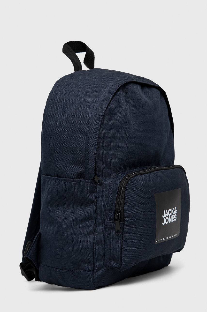 

Рюкзак Jack & Jones цвет синий маленький однотонный