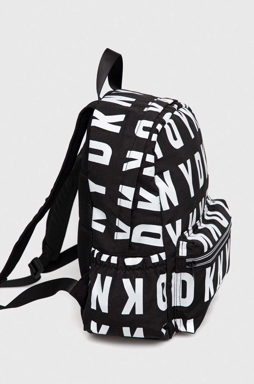 

Дитячий рюкзак Dkny колір чорний великий візерунок