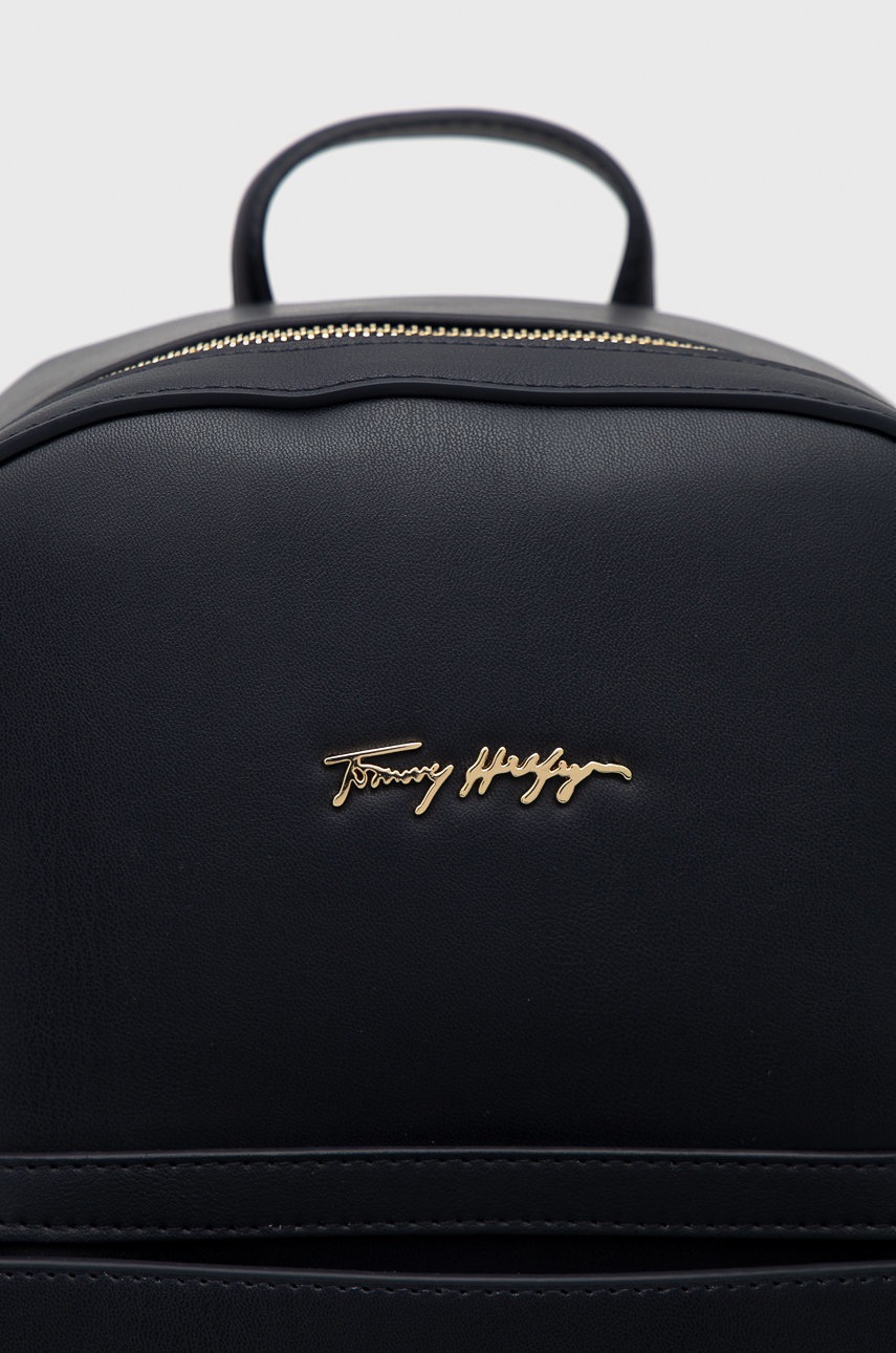 

Рюкзак Tommy Hilfiger женский цвет синий маленький однотонный
