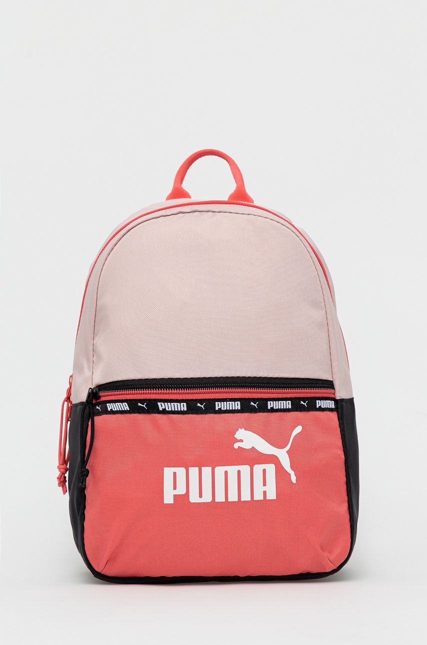 

Раница Puma в розово голям размер с десен, Розов