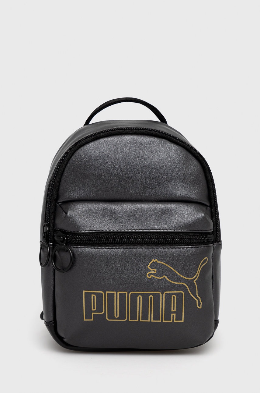

Раница Puma в черно малък размер с принт, Черен