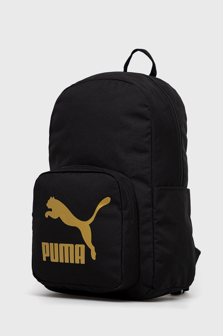 

Рюкзак Puma женский цвет чёрный большой с принтом