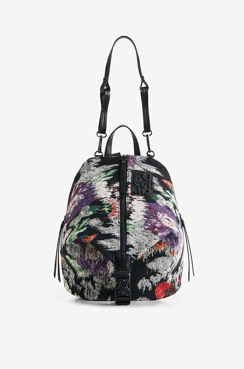 

Раница Desigual голям размер с десен, Многоцветен