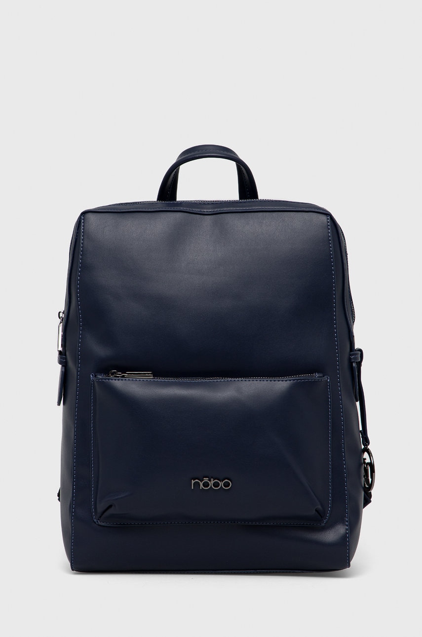 Nobo rucsac femei, culoarea albastru marin, mare, neted