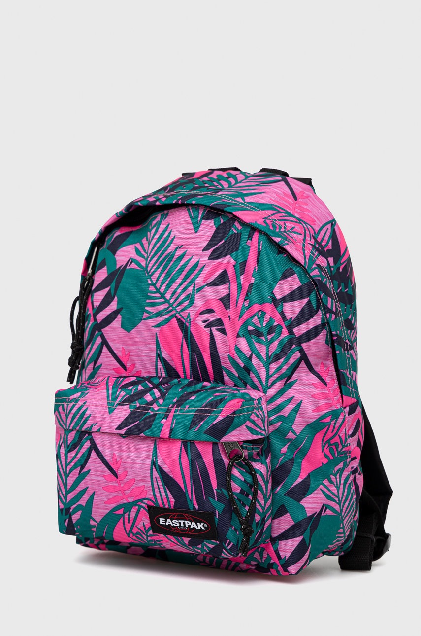 

Рюкзак Eastpak женский цвет розовый маленький узорный