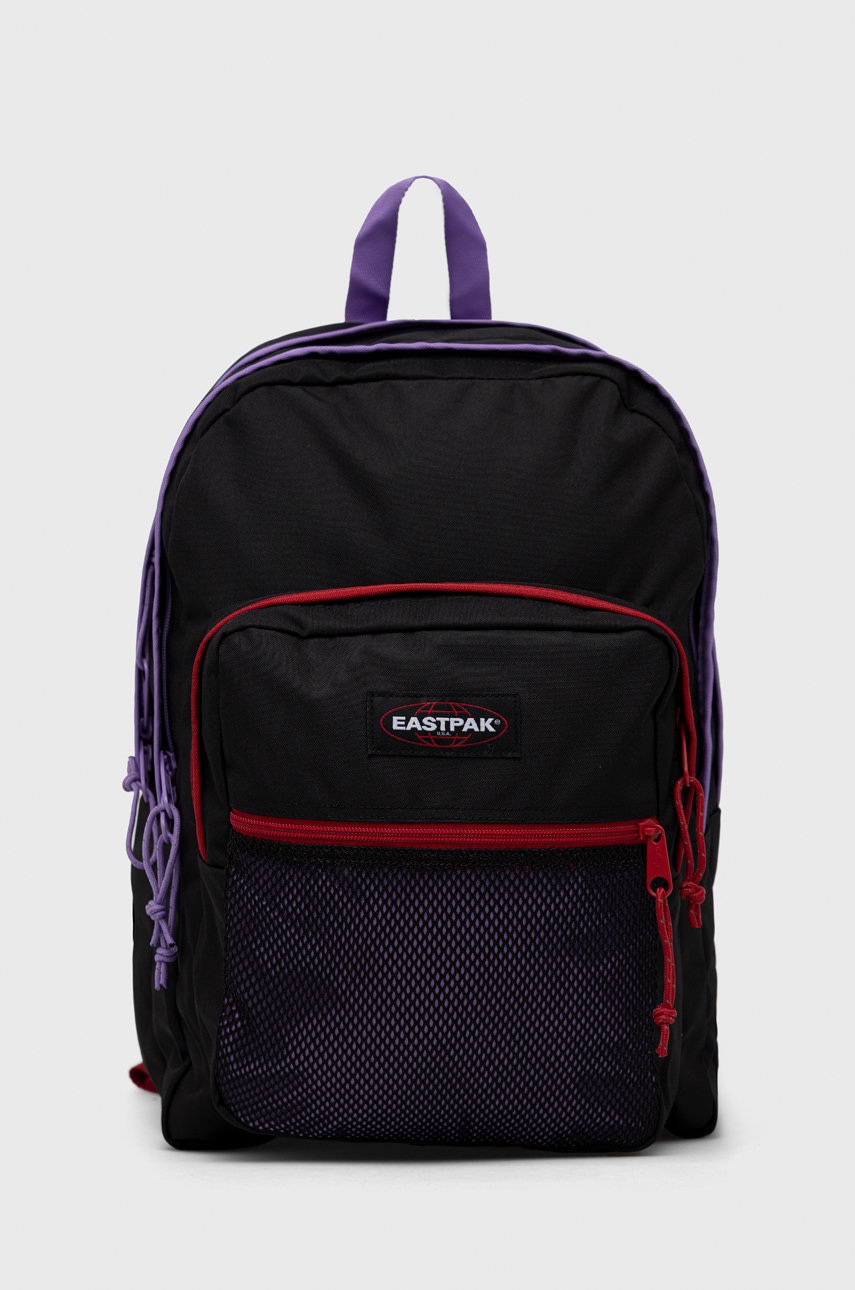 Eastpak rucsac femei, culoarea negru, mare, cu imprimeu