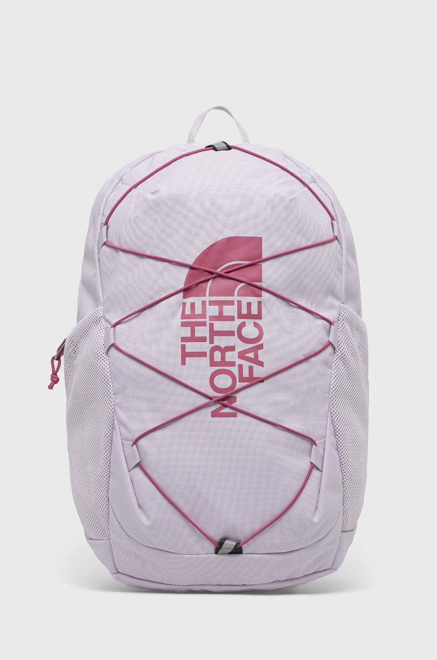 

Раница The North Face в розово голям размер с изчистен дизайн, Розов