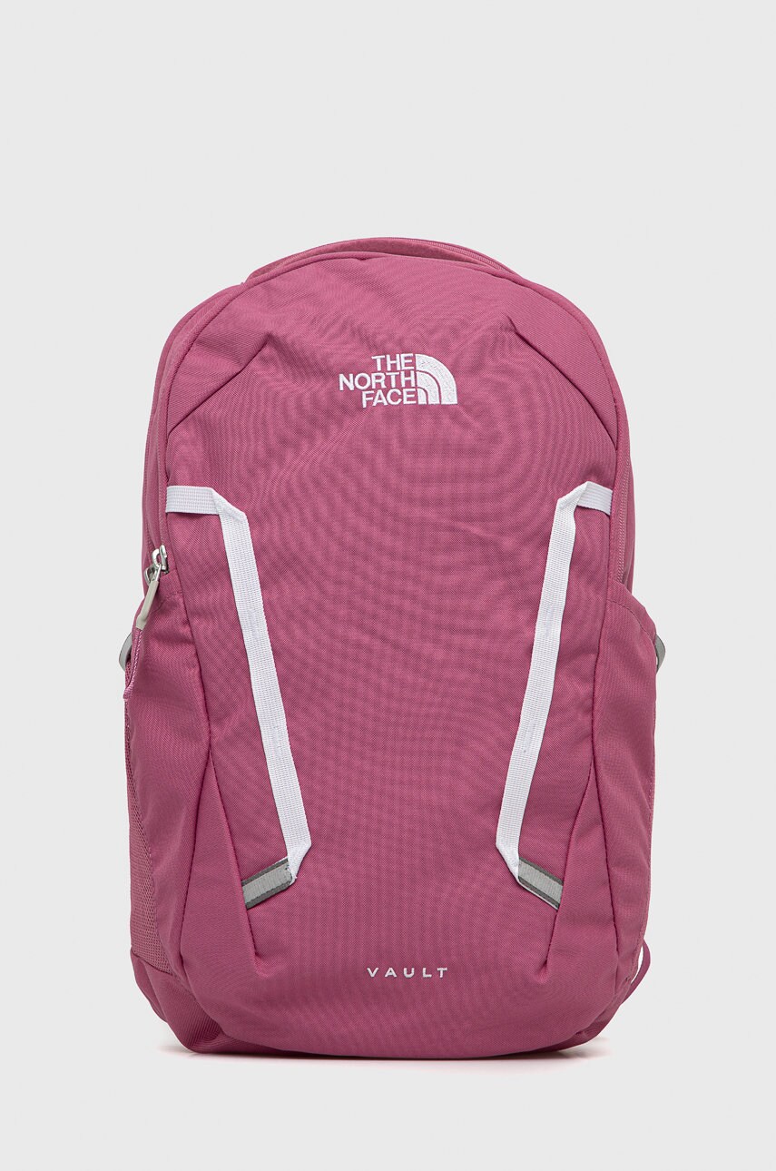 The north face rucsac femei, culoarea roz, mare, neted