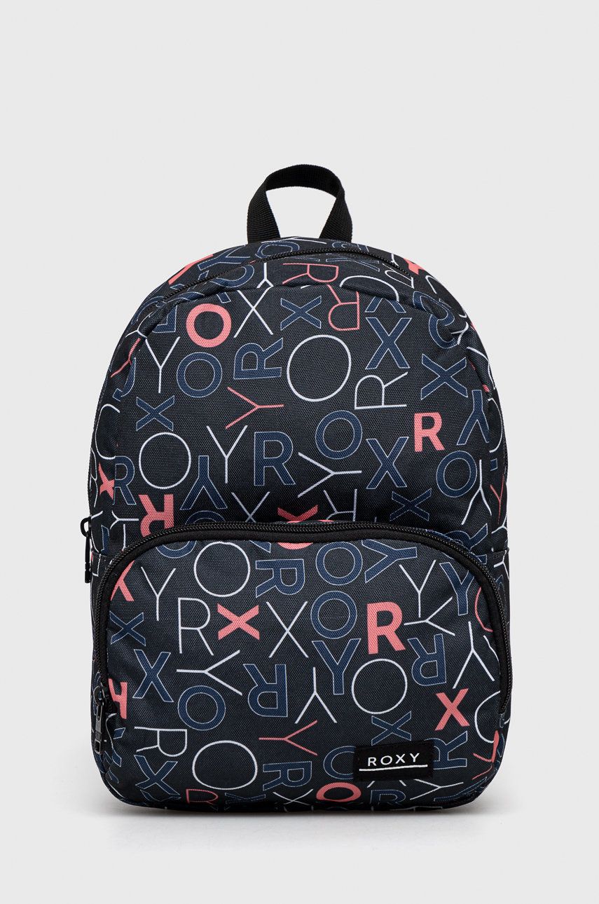 Roxy plecak 4202929190 damski kolor czarny mały wzorzysty