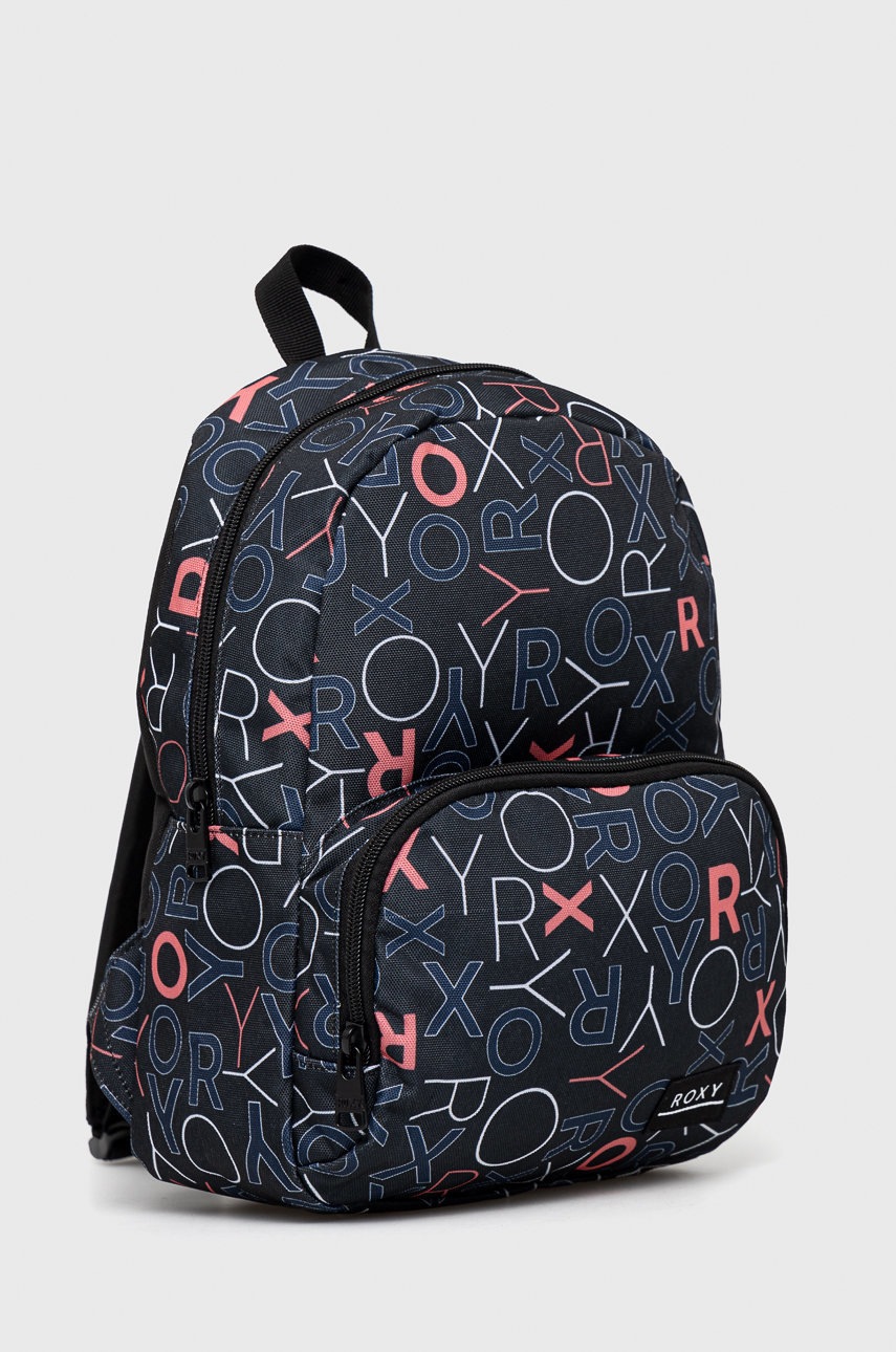 

Рюкзак Roxy 4202929190 женский цвет чёрный маленький узорный