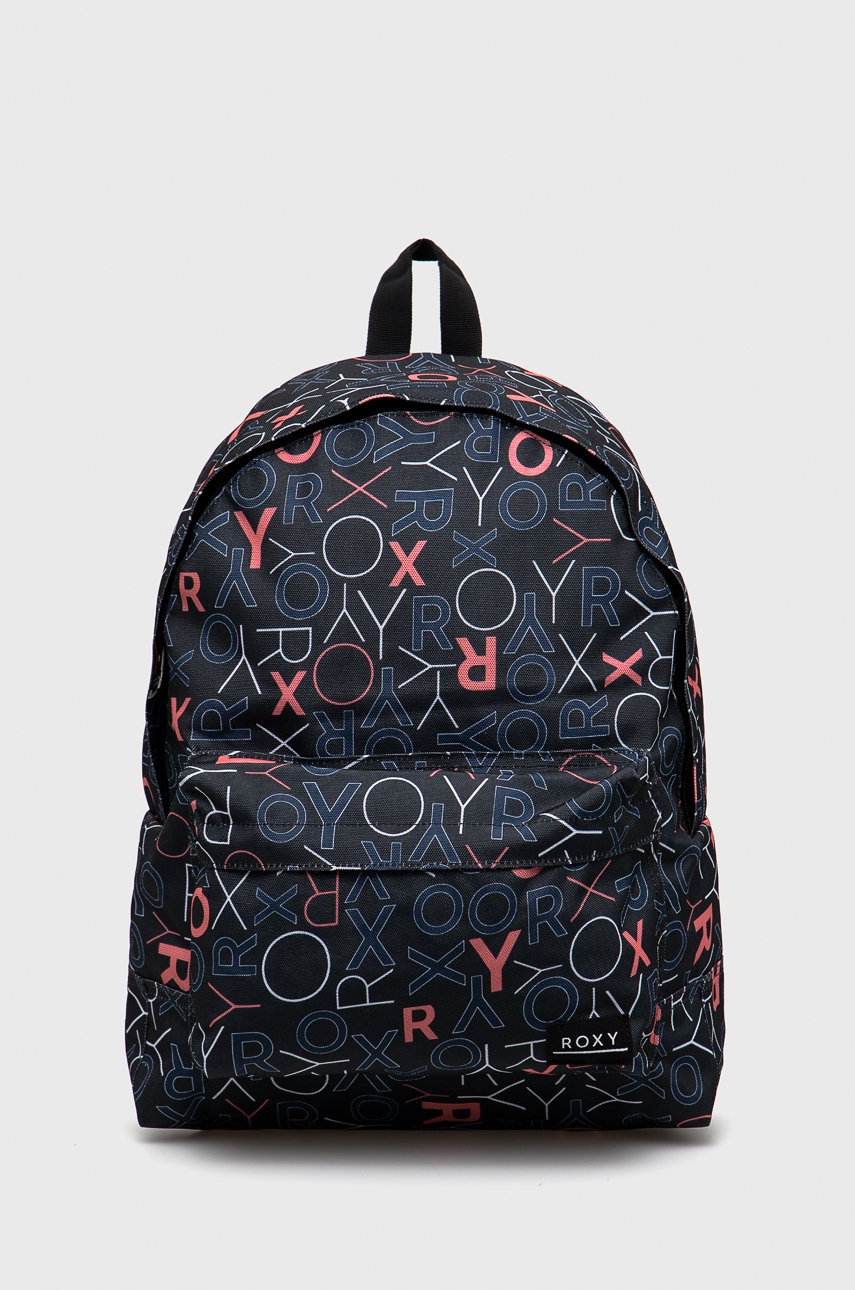 

Раница Roxy 4202929190 в черно голям размер с десен, Черен