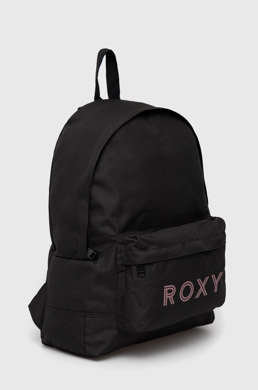 

Рюкзак Roxy 4202929190 женский цвет чёрный большой узорный