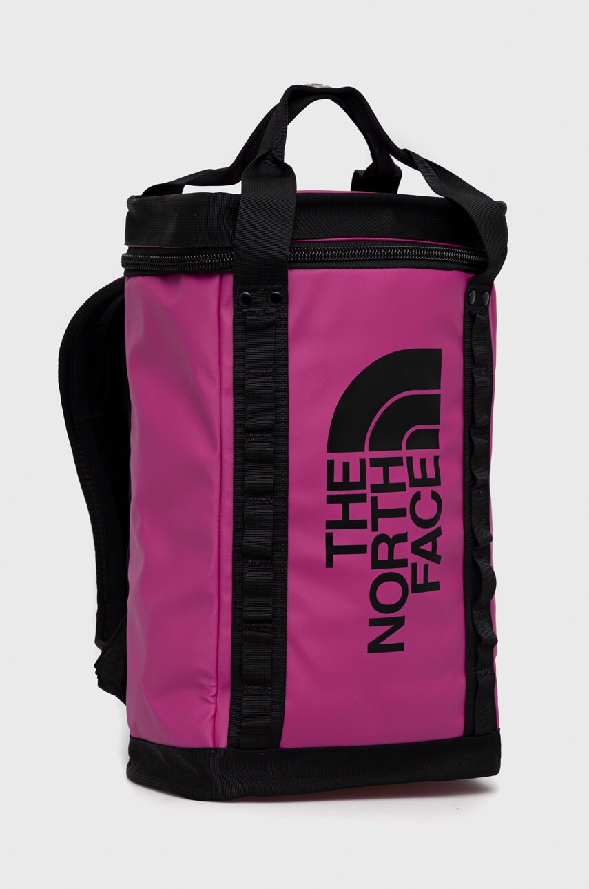 

Рюкзак The North Face жіночий колір рожевий великий однотонний
