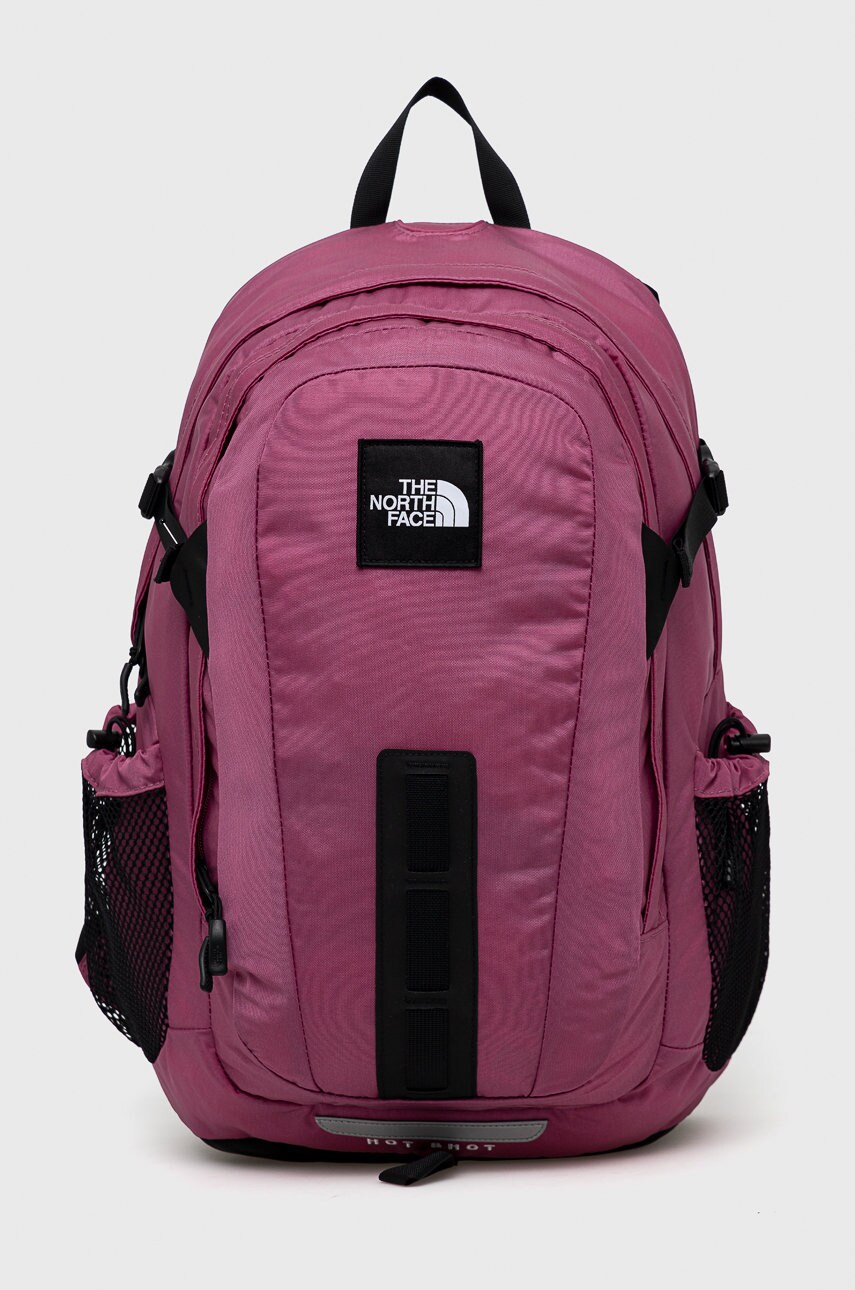 The north face rucsac femei, culoarea violet, mare, neted