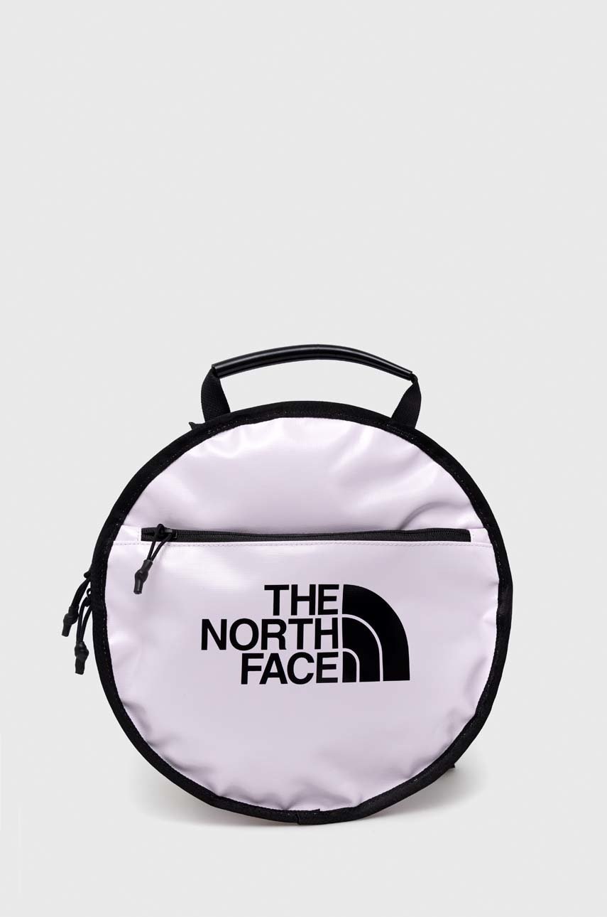 

Раница The North Face в лилаво малък размер с принт, Виолетов
