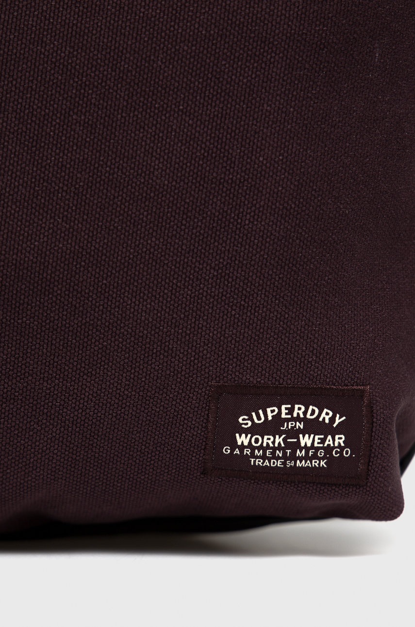 

Рюкзак Superdry жіночий колір фіолетовий великий однотонний