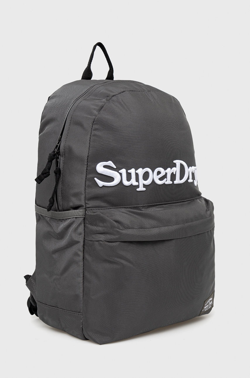 

Рюкзак Superdry жіночий колір зелений великий однотонний