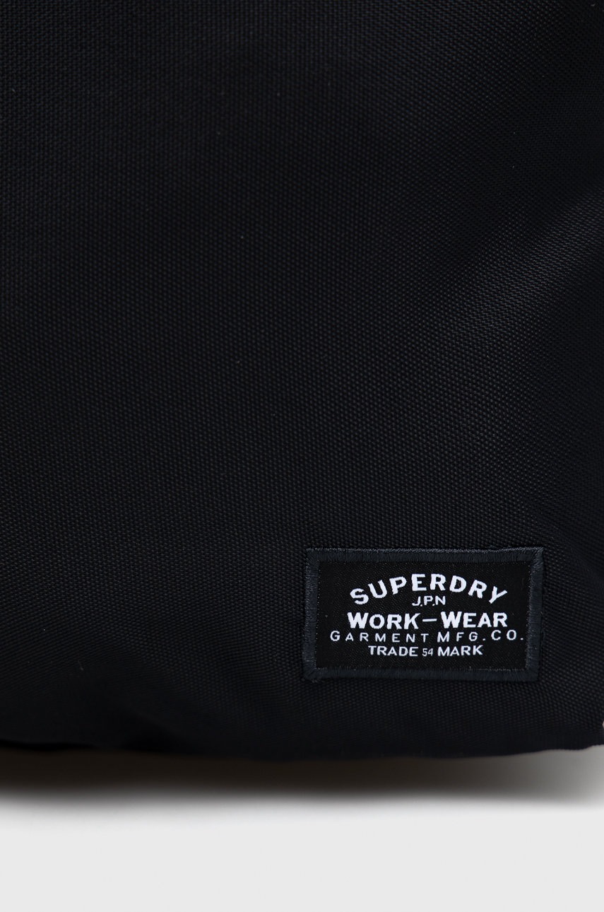 

Рюкзак Superdry женский цвет чёрный большой однотонный