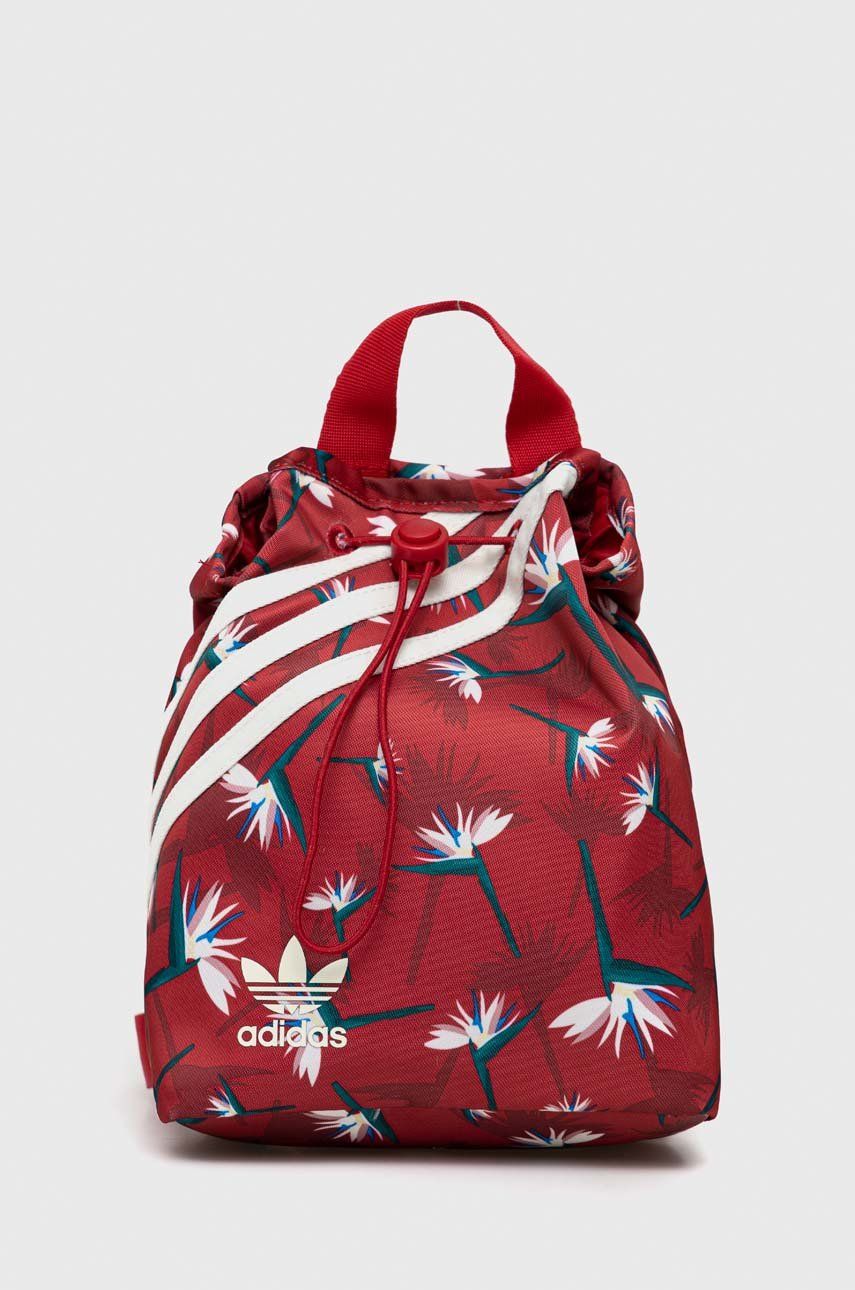 

Рюкзак adidas Originals Thebe Magugu цвет красный узорный