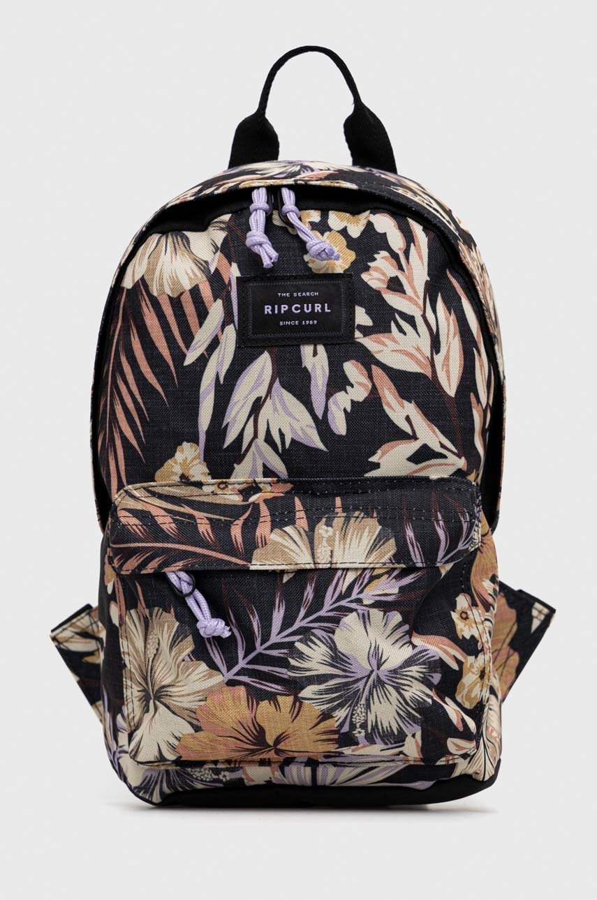 Rip curl rucsac femei, culoarea negru, mic, modelator