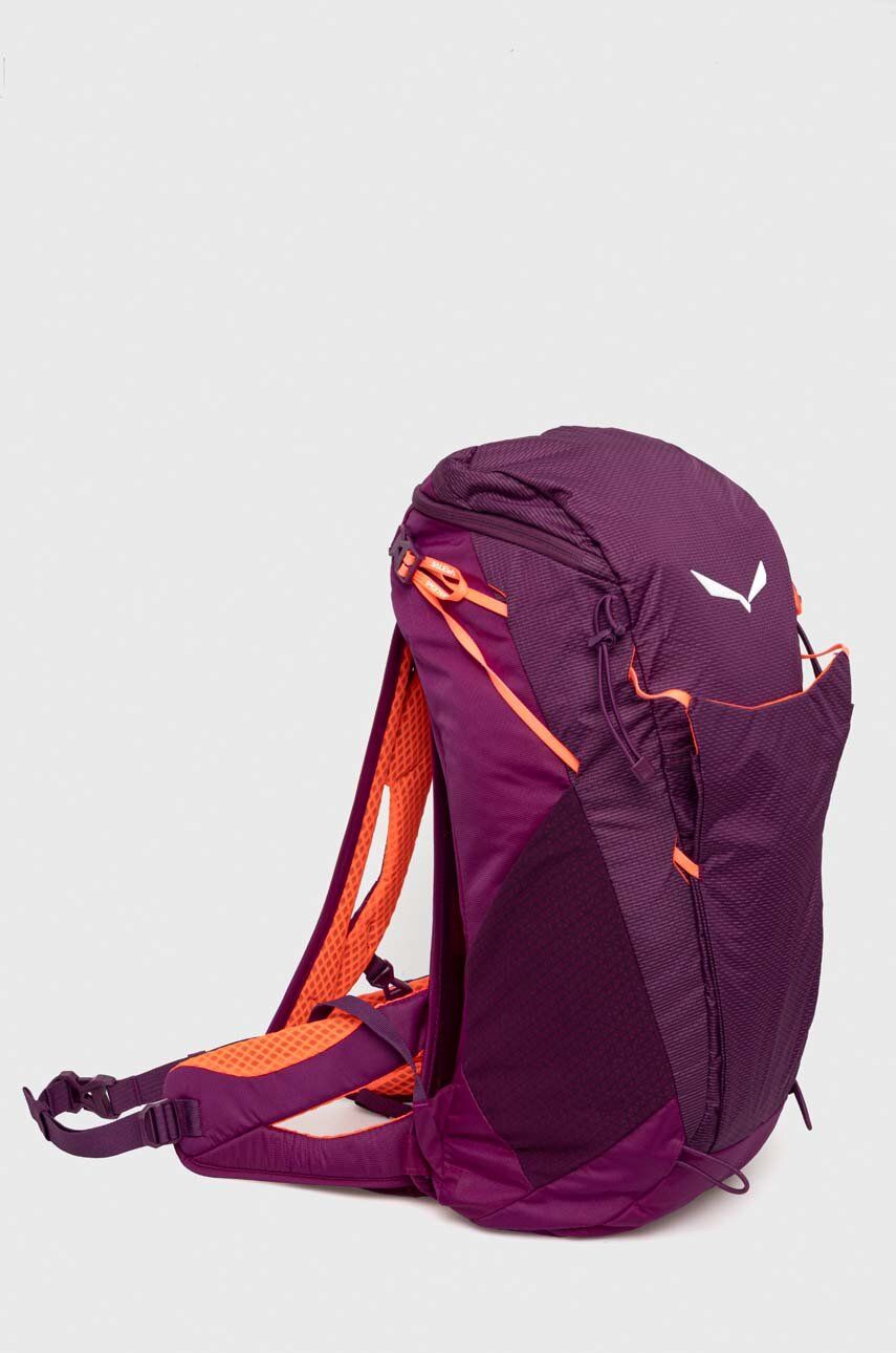 Salewa plecak Alp Trainer 20 damski kolor fioletowy duży gładki