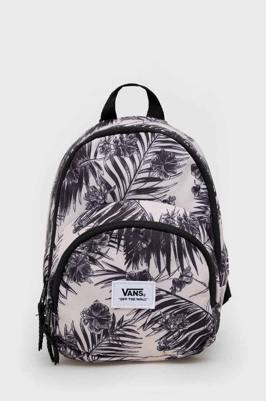 Vans rucsac femei, culoarea negru, mic, modelator