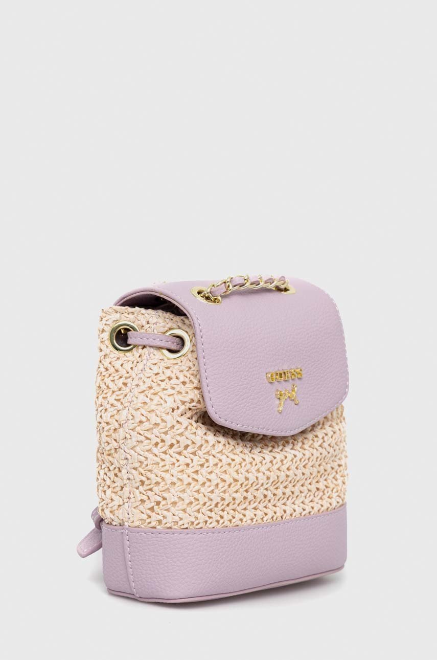 

Дитячий рюкзак Guess колір фіолетовий малий візерунок