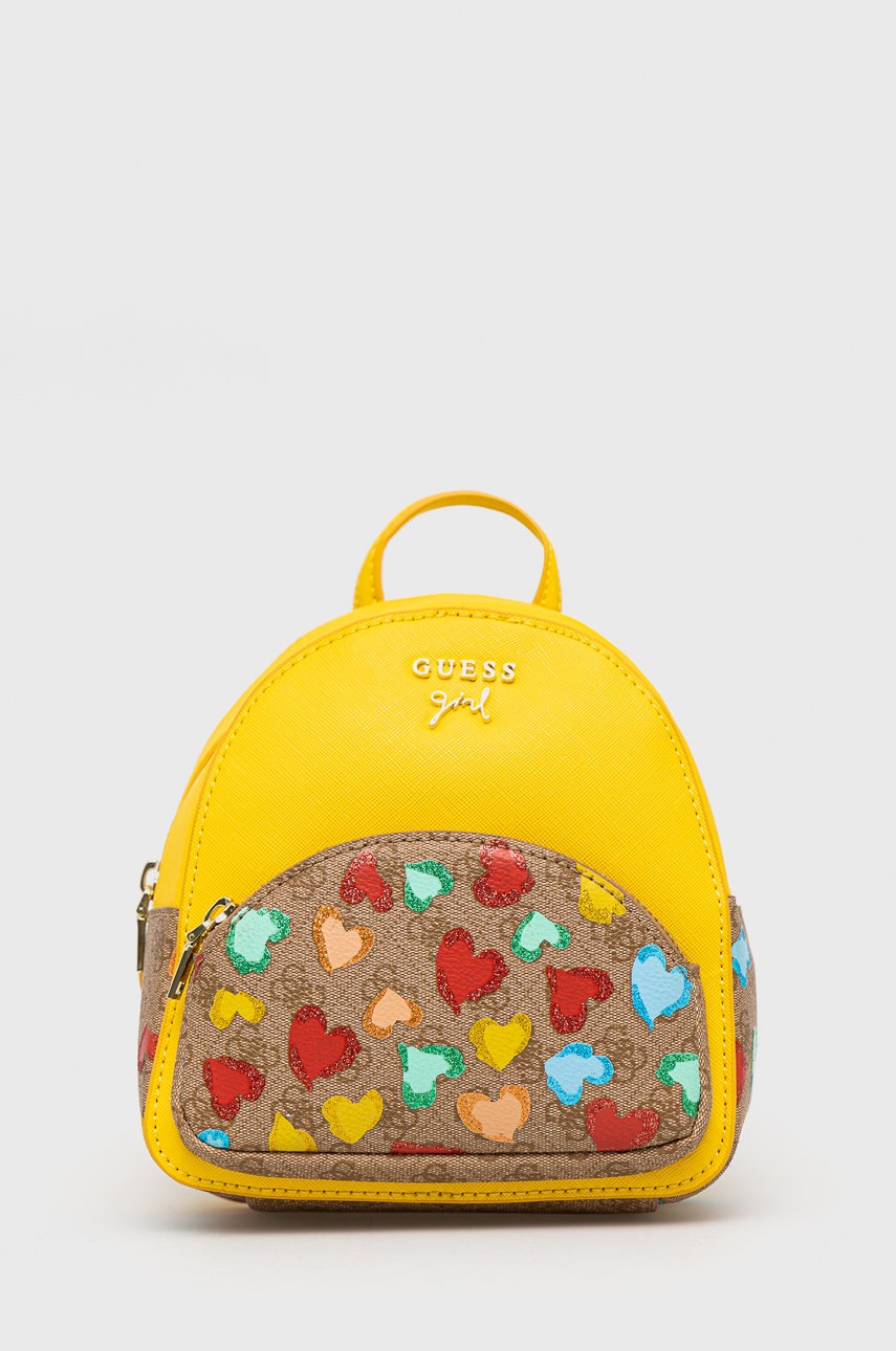 

Дитячий рюкзак Guess колір жовтий малий