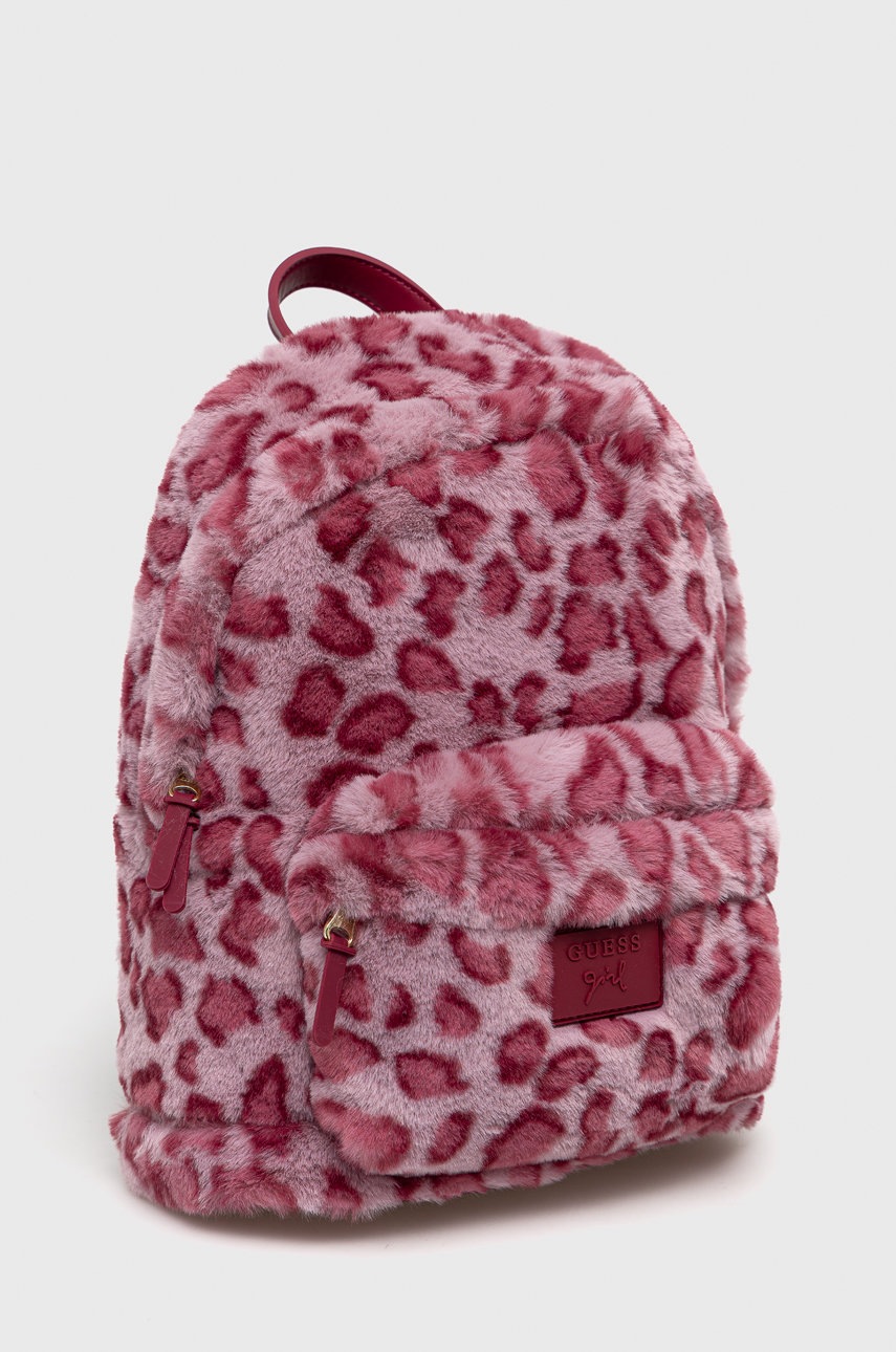 

Рюкзак Guess цвет розовый маленький узорный