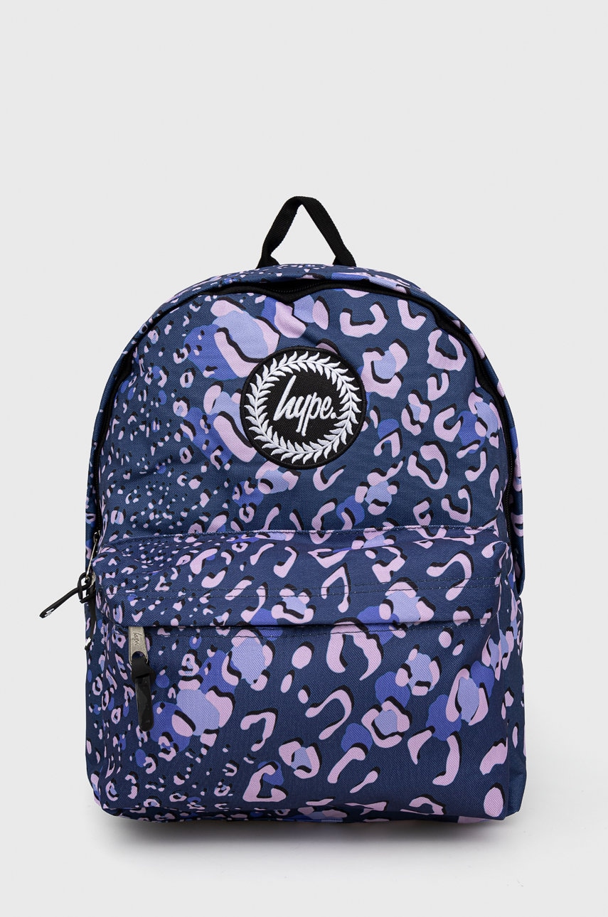 Hype ghiozdan copii purple & lilac animal print twlg-732 culoarea violet, mare, modelator