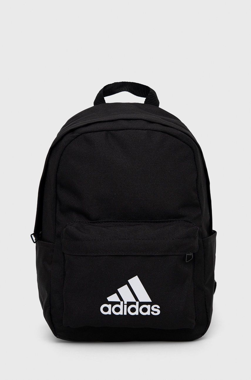 Детский рюкзак adidas Performance цвет чёрный маленький с принтом
