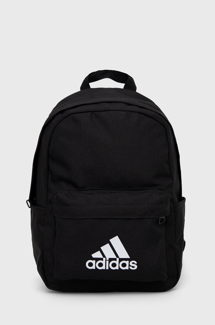 Детский рюкзак adidas Performance цвет чёрный маленький с принтом Детский рюкзак adidas Performance цвет чёрный маленький с принтом