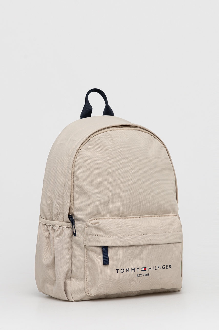 

Дитячий рюкзак Tommy Hilfiger колір бежевий великий з принтом