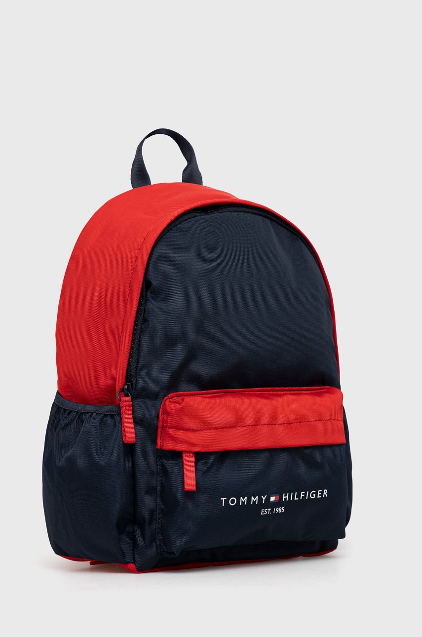 

Детский рюкзак Tommy Hilfiger цвет красный большой с принтом