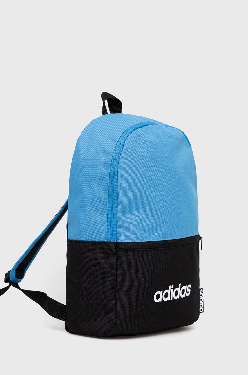 

Дитячий рюкзак adidas колір бірюзовий малий з принтом