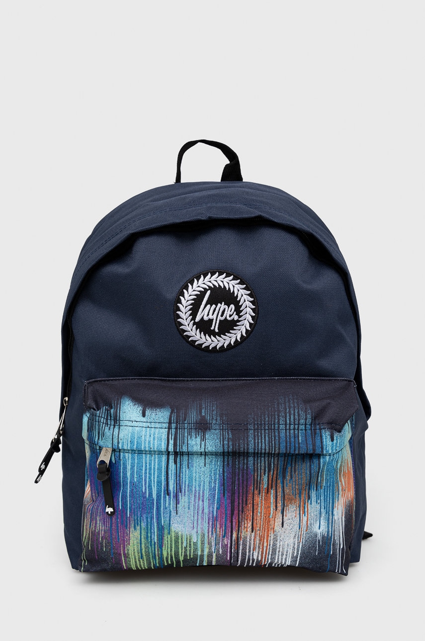 Hype ghiozdan copii multi coloured pocket drip twlg-701 culoarea albastru marin, mare, modelator